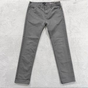 RVCA Jeans Rockers Skinny Mens 36x32 Gray Stretch Breathable